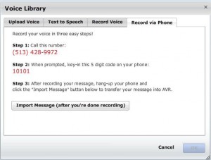 RecordOverPhone