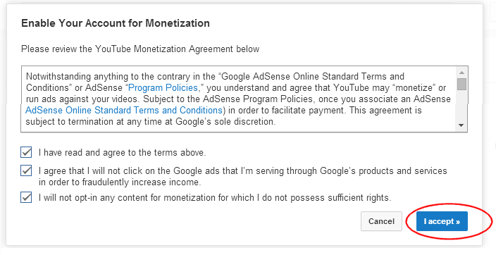 Enable monetization